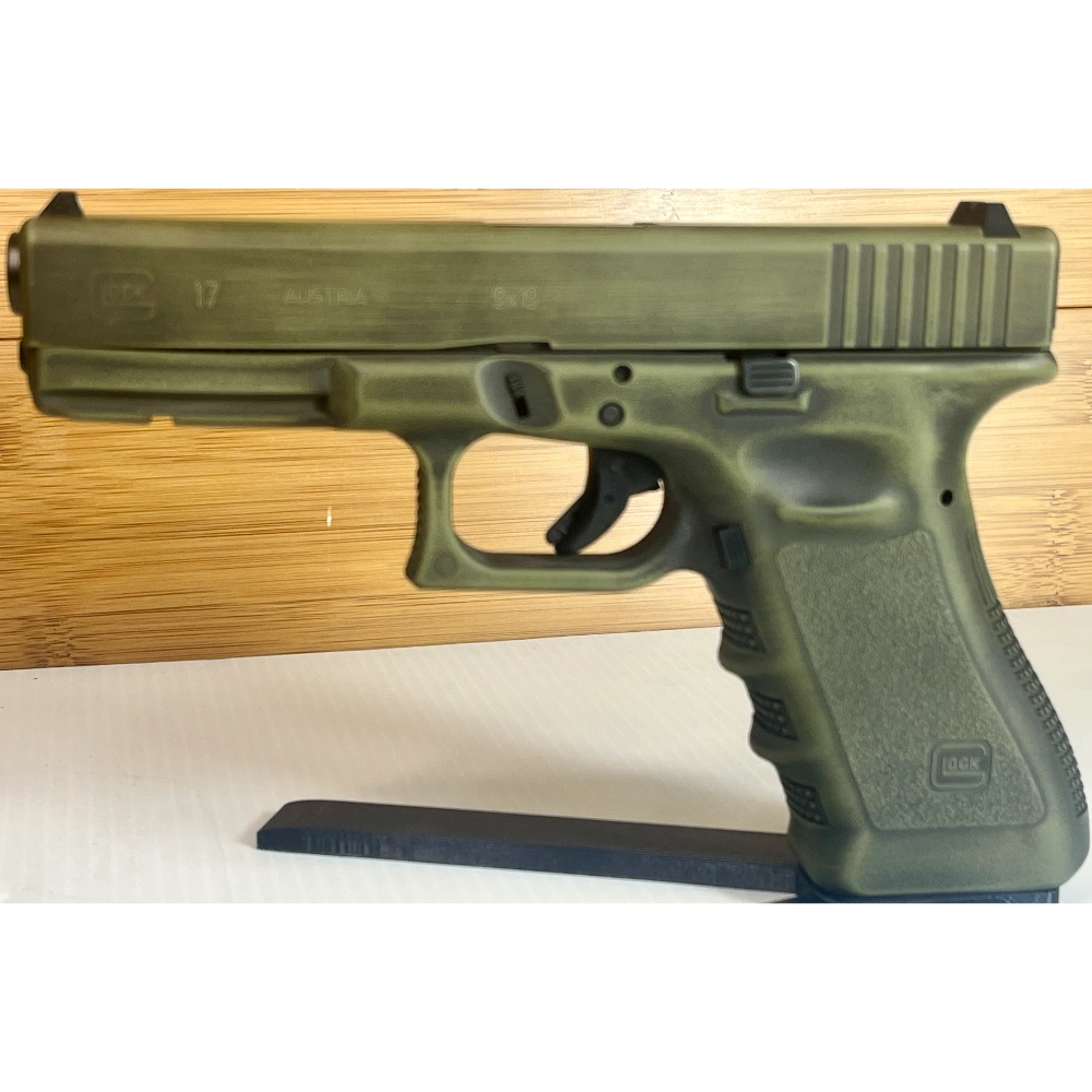 Glock 17 Gen5 Distressed Bazooka Green 9mm 17 Round