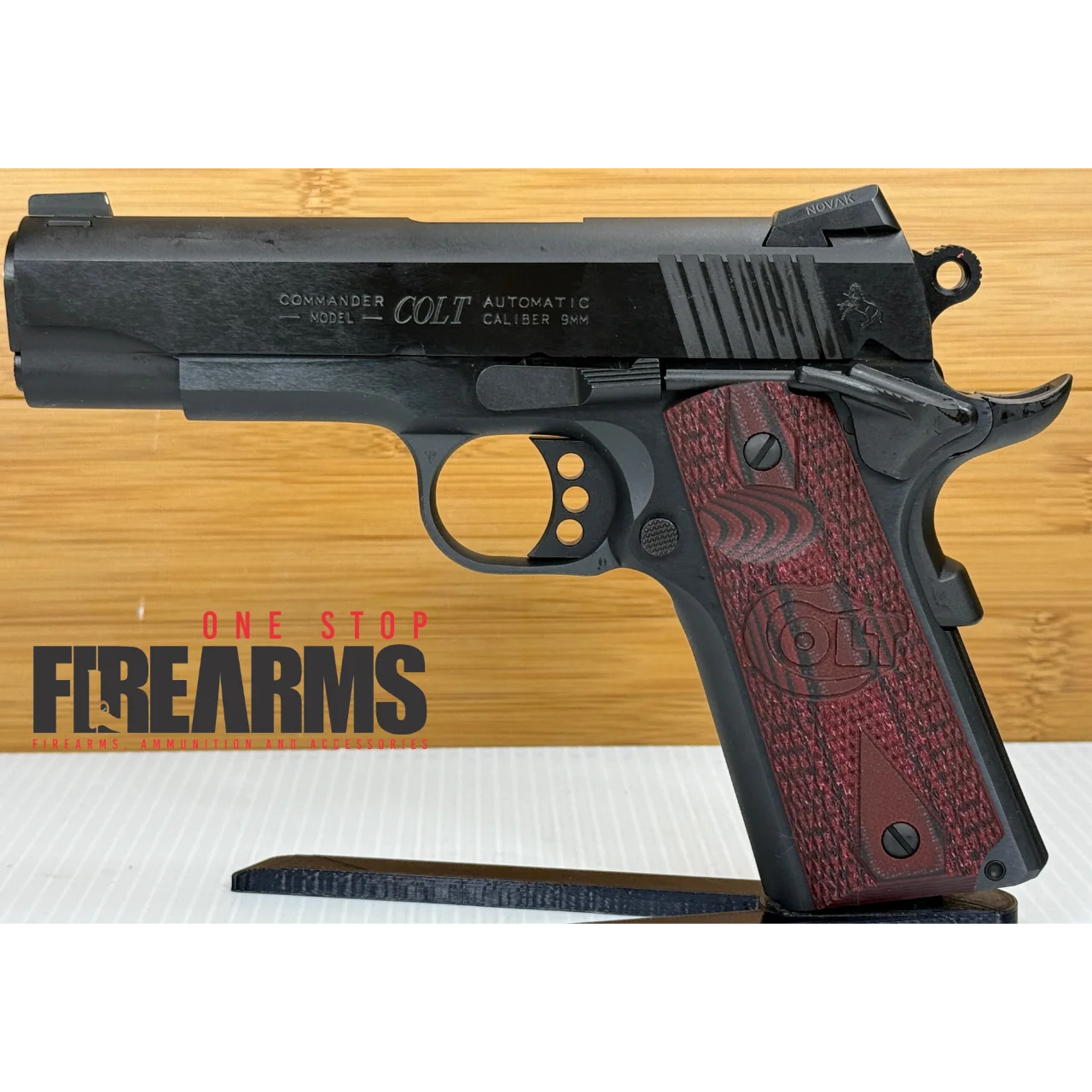 Colt Defender Compact Frame Black 9mm Luger 8 Round Pistol