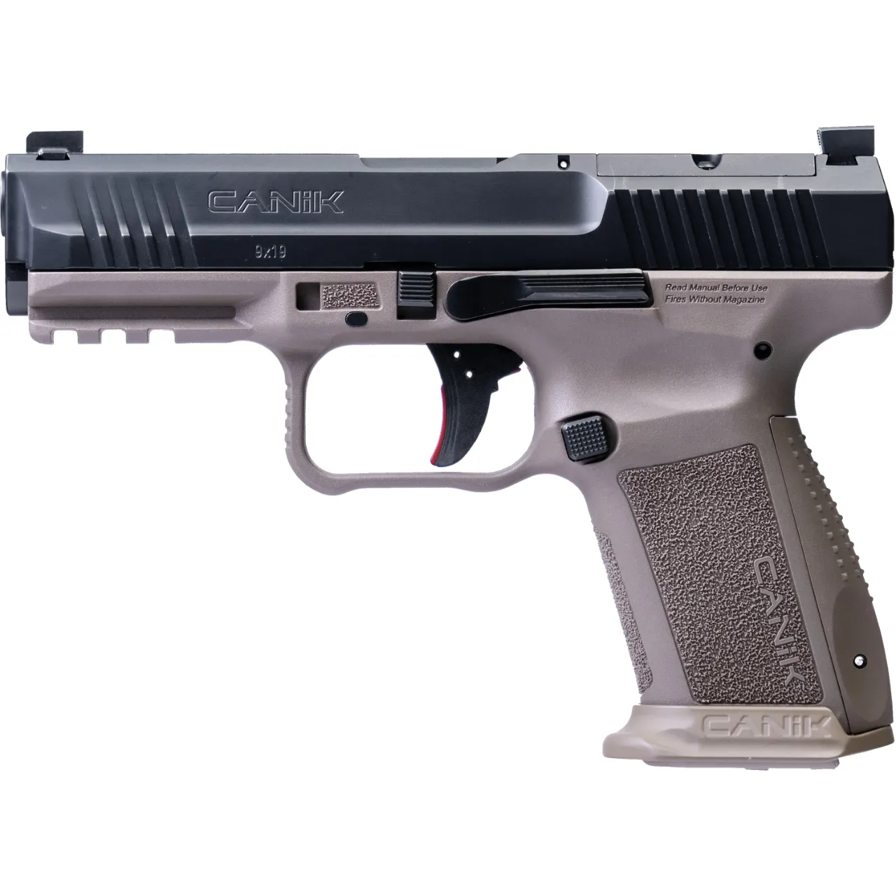 Canik Mete SF FDE & Black 9mm Luger 15+1 4.19" Pistol