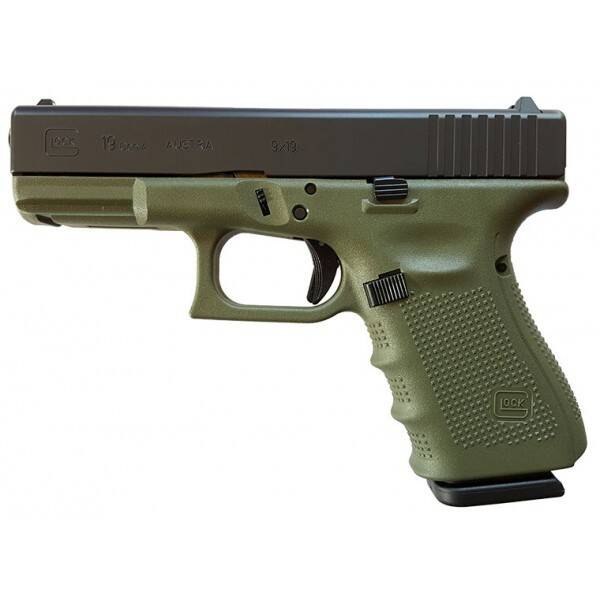 Glock 19 Battlefield Green Gen4 Pistol