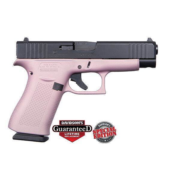 GLOCK 48 PINK w/ BLACK SLIDE USA 9MM PISTOL