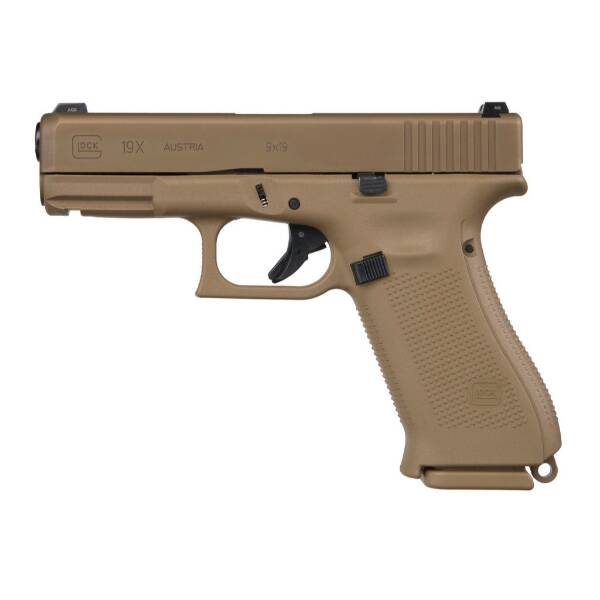 GLOCK 19X FDE 9mm 17 round Crossover Pistol