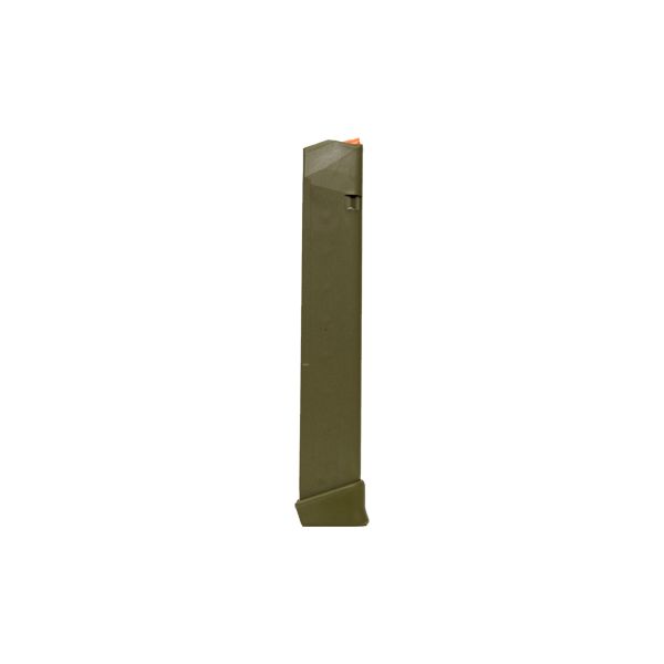 Glock 33 Round OD Green 9mm Magazine 17