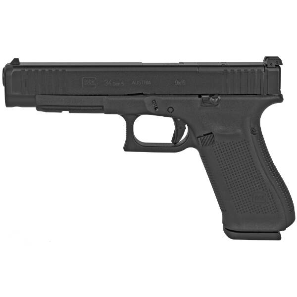 Glock 34 Gen5 MOS 9mm 10 Round Blk Pistol