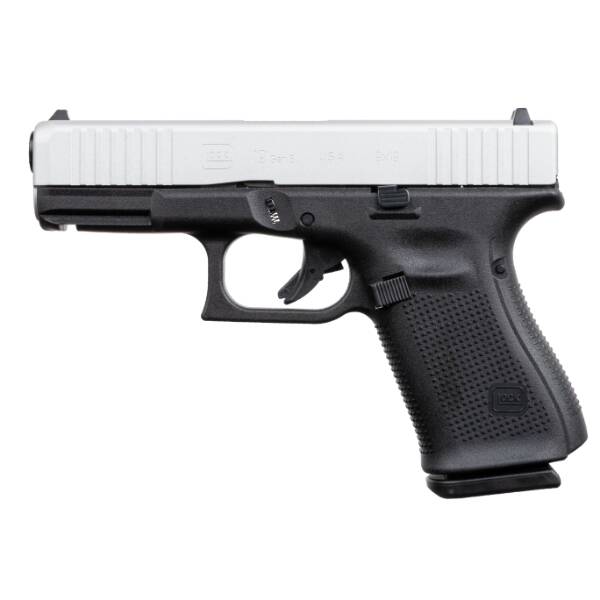 Glock 19G5 Shimmering Aluminum 9mm 15Rd Pistol