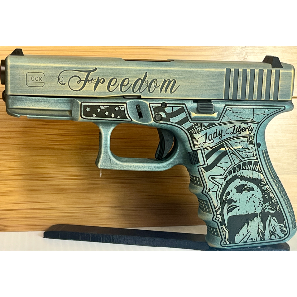 Patriot's Defender: Glock 19 Liberty Gen3 9mm 15Rd Pistol