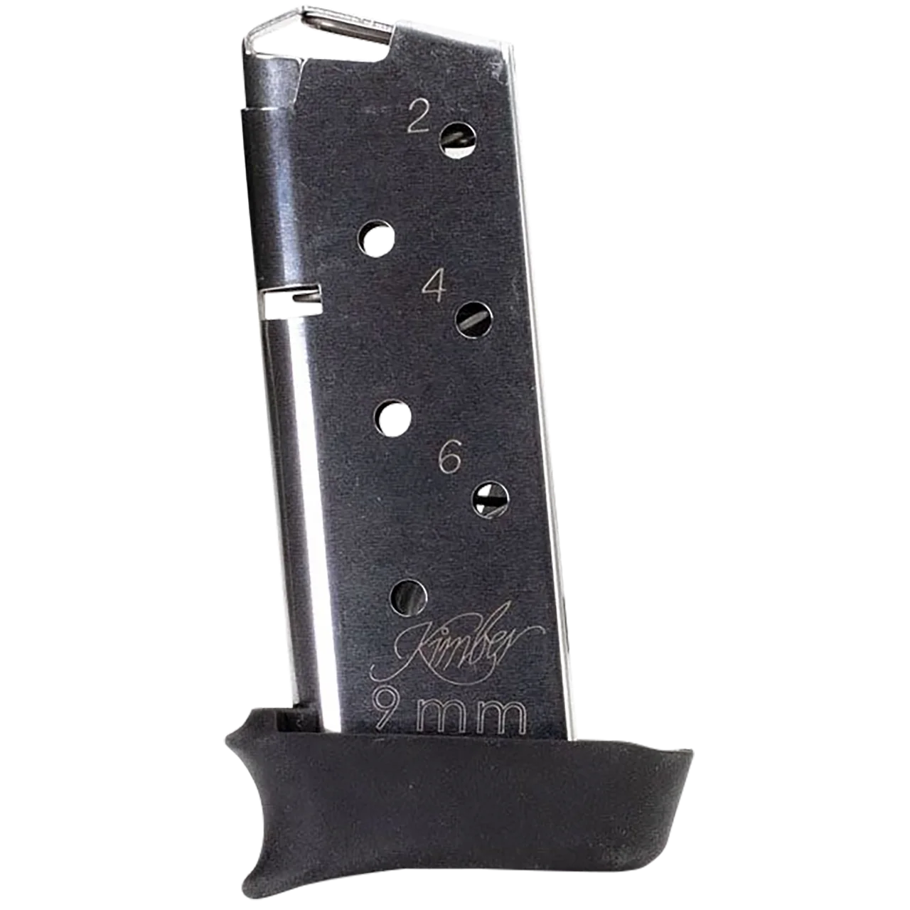 Kimber Micro 9 w/ Hogue Grip Extender 7rd 9mm Stainless Magazine
