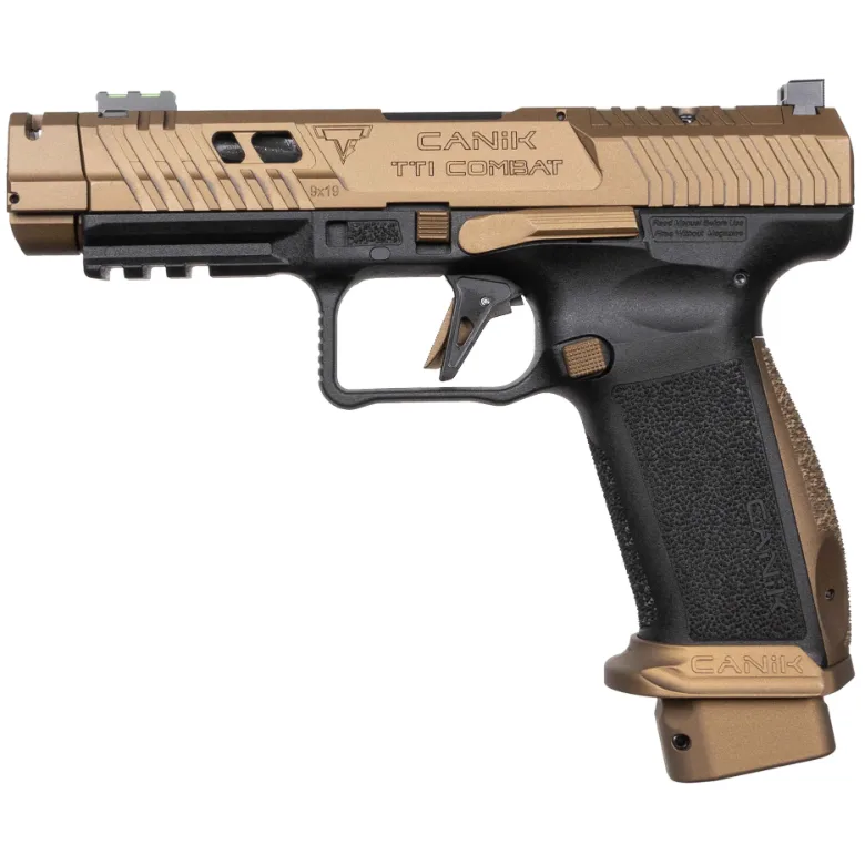 Canik TTI Combat 9mm 18rd TTI Bronze 4.6" Pistol