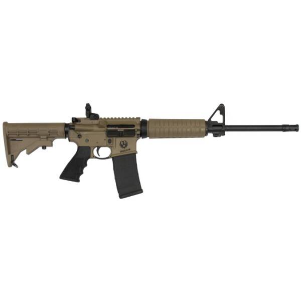 Ruger AR556 Barrett Brown Rifle