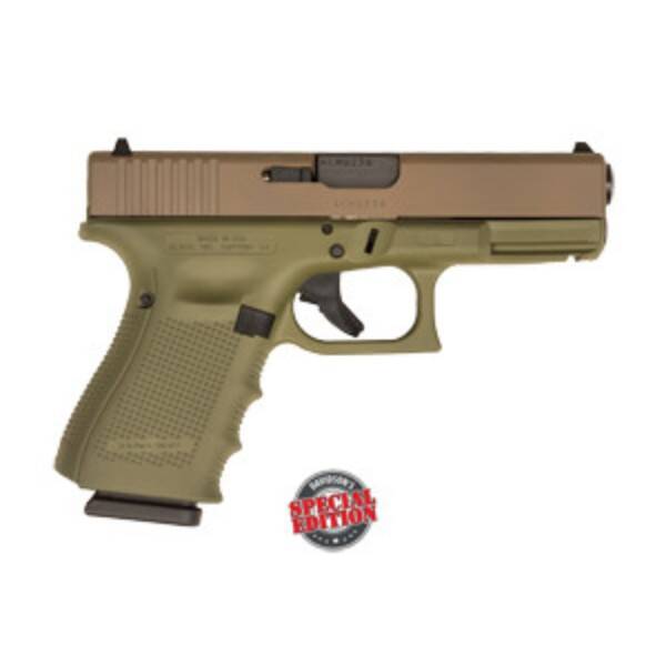 Glock 19 G4 Bazooka Green PIstol