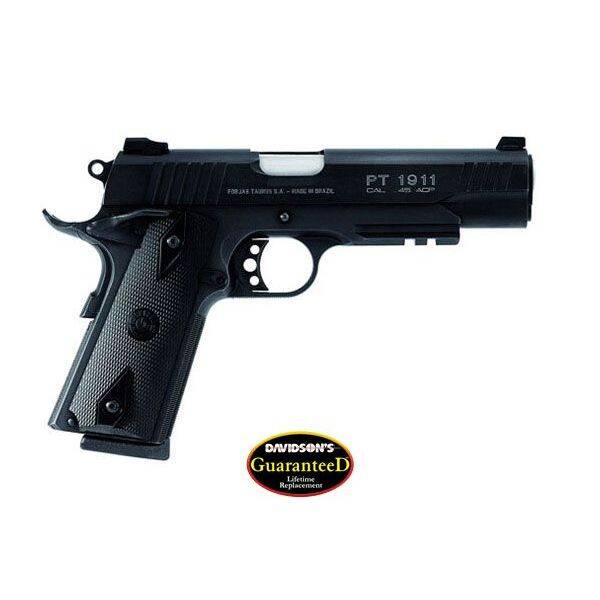 TAURUS PT1911 45ACP SINGLE ACTION 8 ROUND W/ RAIL PISTOL