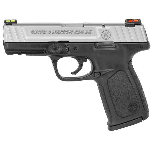Smith & Wesson SD9VE HI-VIZ California Compliant 10 Round 9MM Pistol