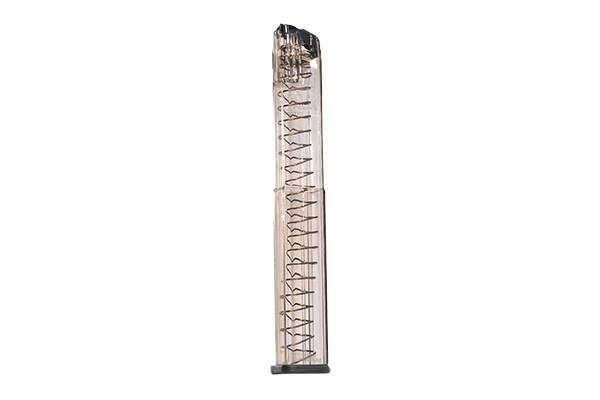 ETS Glock 17 9mm 40 Round Clear Magazine