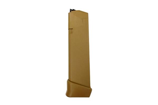 Glock 19X 19 Round Coyote Brown Factory Magazine