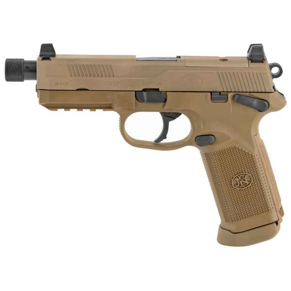 FN FNX 45 TACTICAL FDE 15RD NIGHT SIGHTS .45 ACP 66968