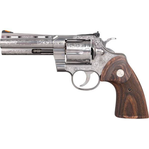 COLT PYTHON 357 4SS 6R ENGRAVED REVOLVER