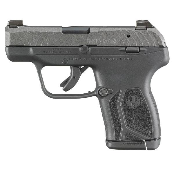 Ruger LCP Max 380 Black - Blue Cobalt 10 RD Pistol