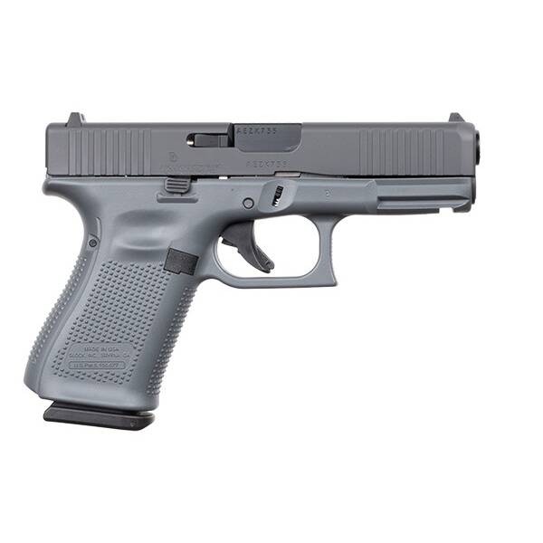 Glock 19 G5 Concrete Grey Smoke 9mm 15Rd Pistol