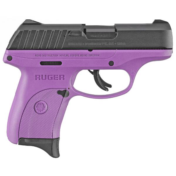Ruger Ec9s Purple 9mm 7 Round Pistol