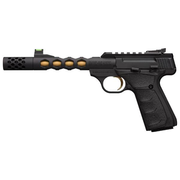 Browning Buck Mark Plus Vision Black-Gold .22LR Pistol