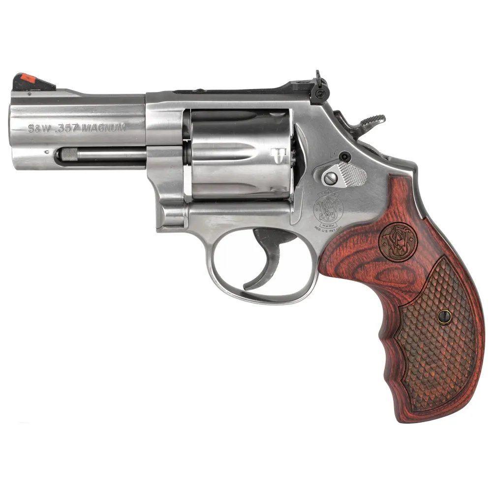 Smith & Wesson 686 Plus Deluxe Wood 357Mag 3" 7Rd Revolver