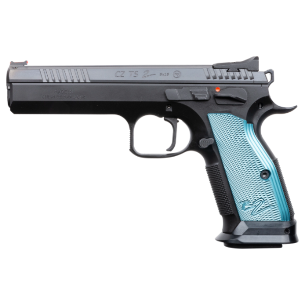 CZ-USA TS 2 9mm Luger 20+1 5.28" Blued Steel Barrel Pistol