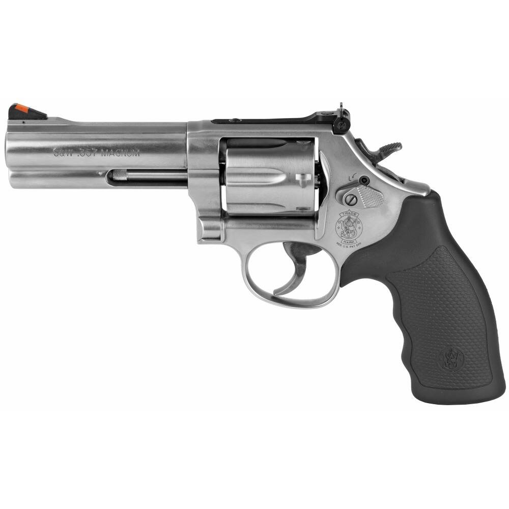 Smith & Wesson 686 Plus 4" L Frame 357Mag Rubber Grips Revolver