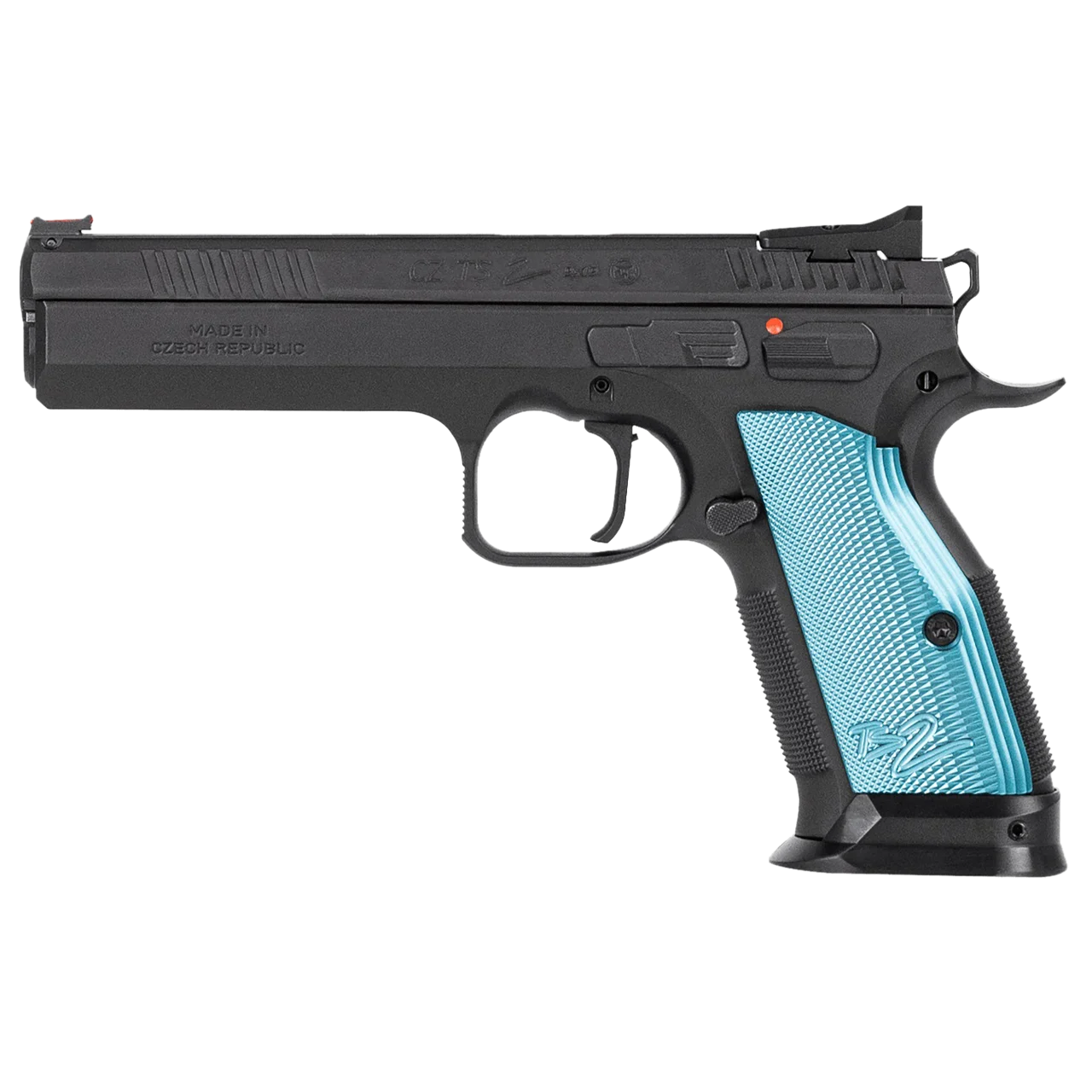 CZ CZ-USA TS2 BLUE 9MM 5.28" 10RD BLACK PISTOL
