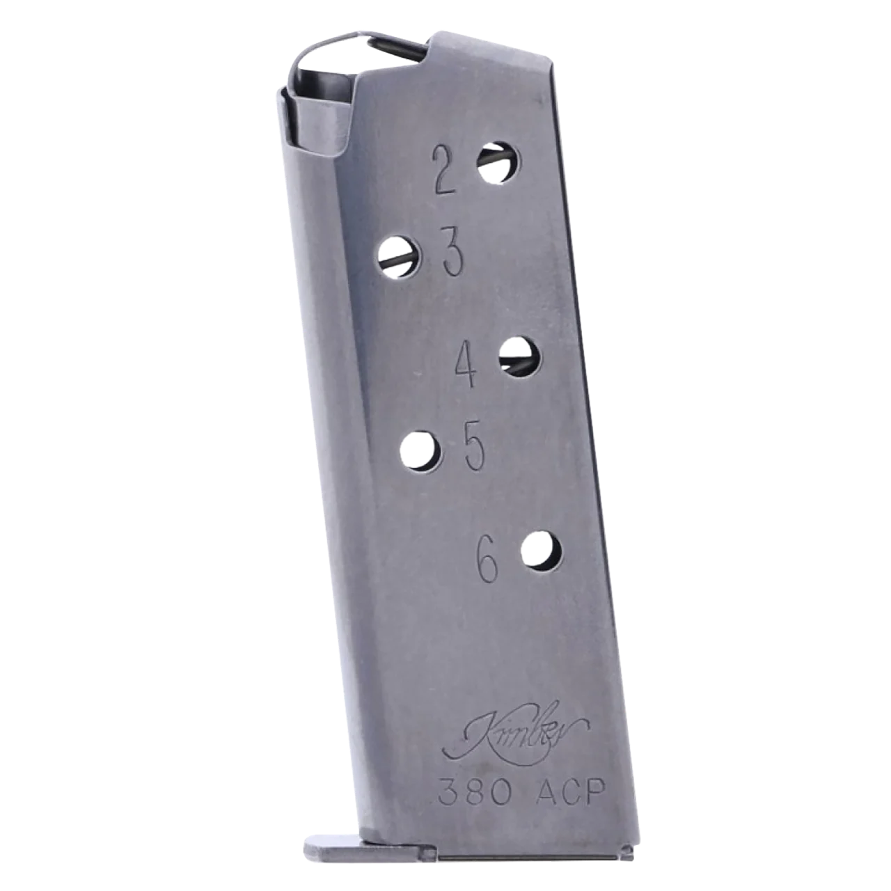 Kimber Micro 6rd Silver Stainless Steel Magazine