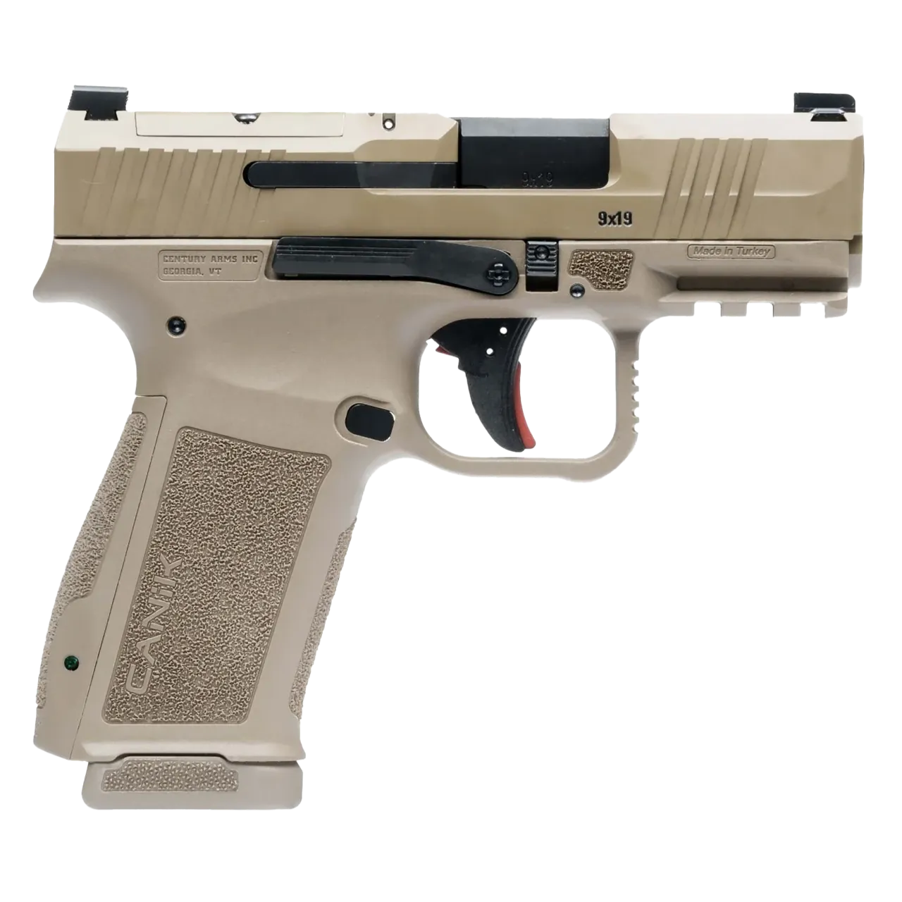 Canik Mete MC9L FDE 9mm Luger 17+1 Sub-Compact Pistol