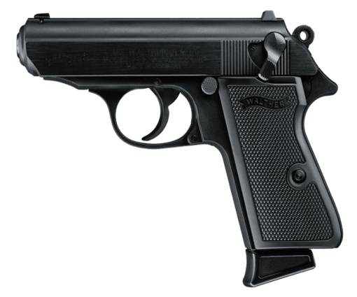 Walther PPK/S .22LR Semi-Auto Pistol Black 10+1 Capacity 3.3″