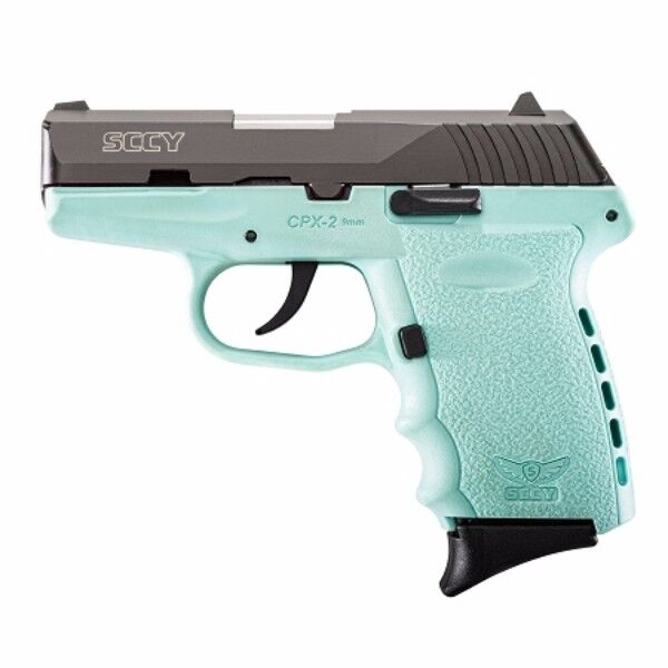 SCCY CPX-2 Teal & Black 9mm 3.1