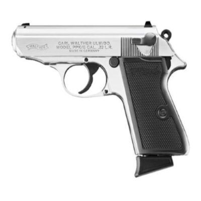 Walther PPK/S 22LR 10+1 Nickel Plated 3.35 Pistol